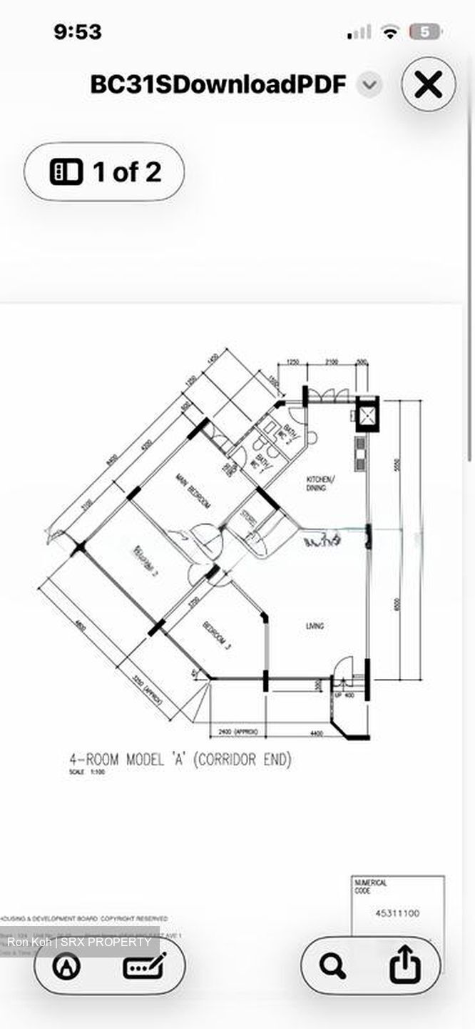 Blk 124 Geylang East Grove (Geylang), HDB 4 Rooms #538055311